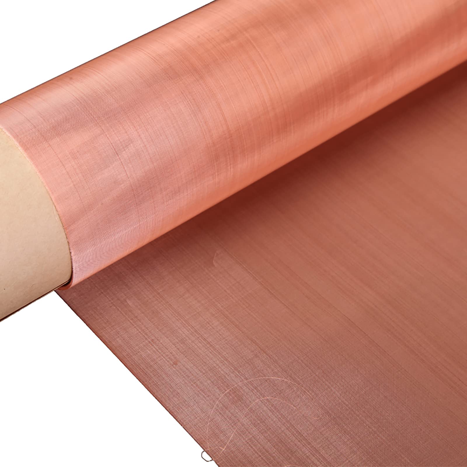 Écran en maille de cuivre pur de 100 x 100 cm pour nettoyage de bricolage, 20 mailles, matériau en cuivre