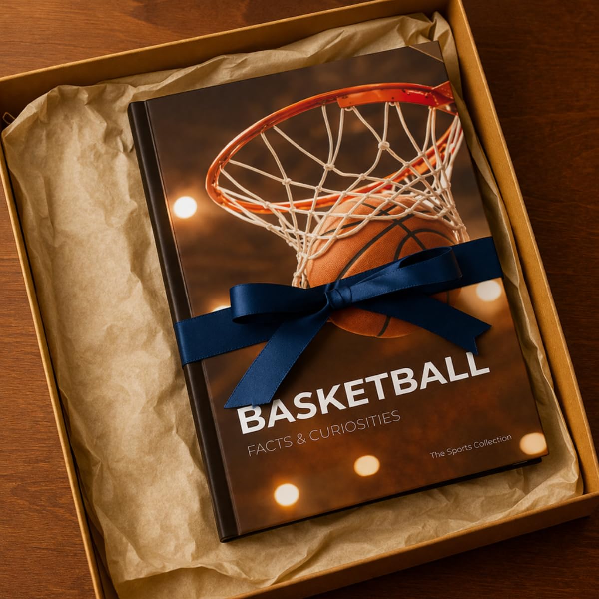 Basketball Facts & Curiosities: A Large Hardcover Basketball Coffee Table Book Celebrating the Beauty, History, and Details of the Game