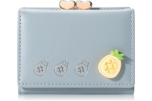 Charming Pineapple Wallet: A Tropical Treat for Your Treasures
