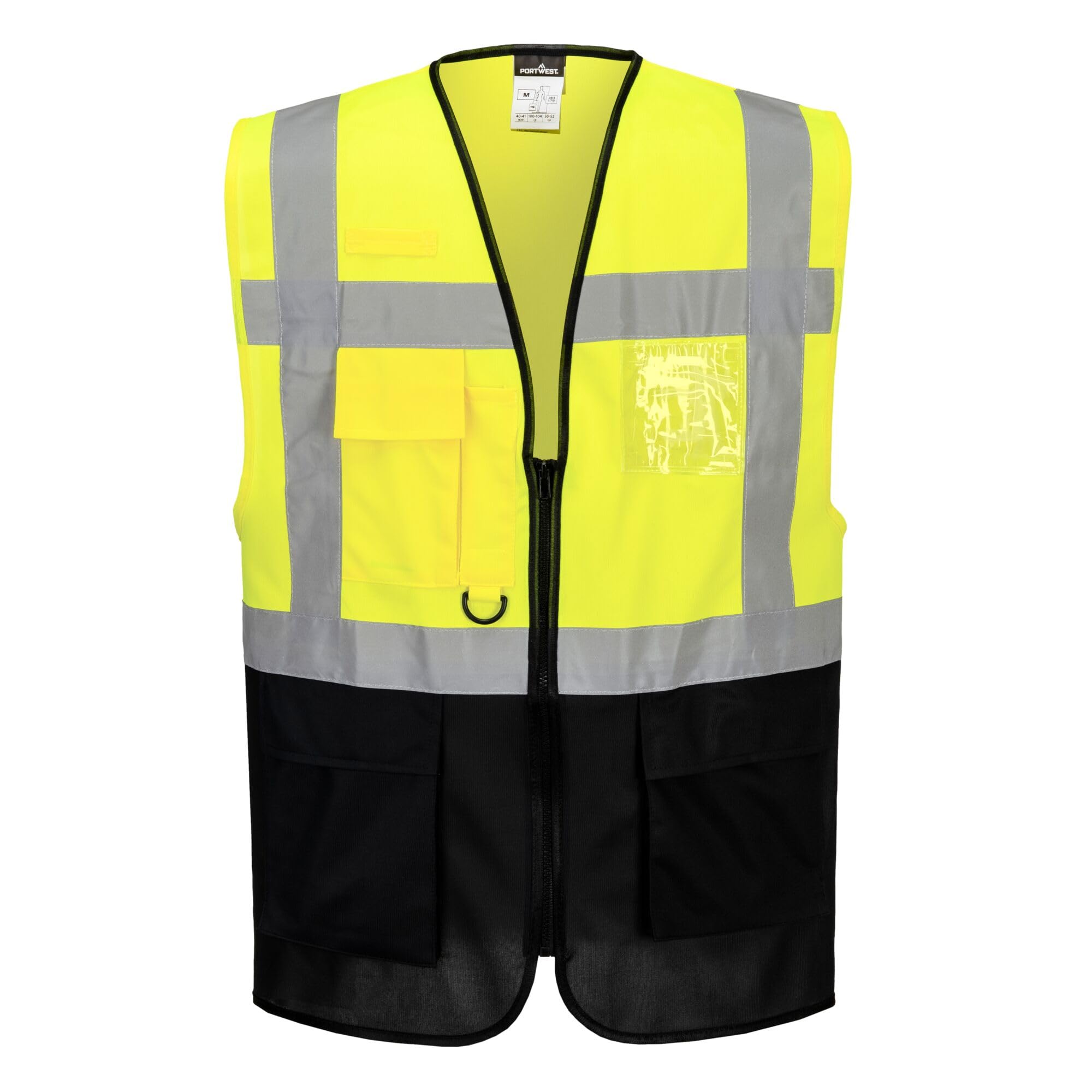 Portwest (Yellow & Navy, 3 Xl) Warsaw Executive Vest Blue,Yellow