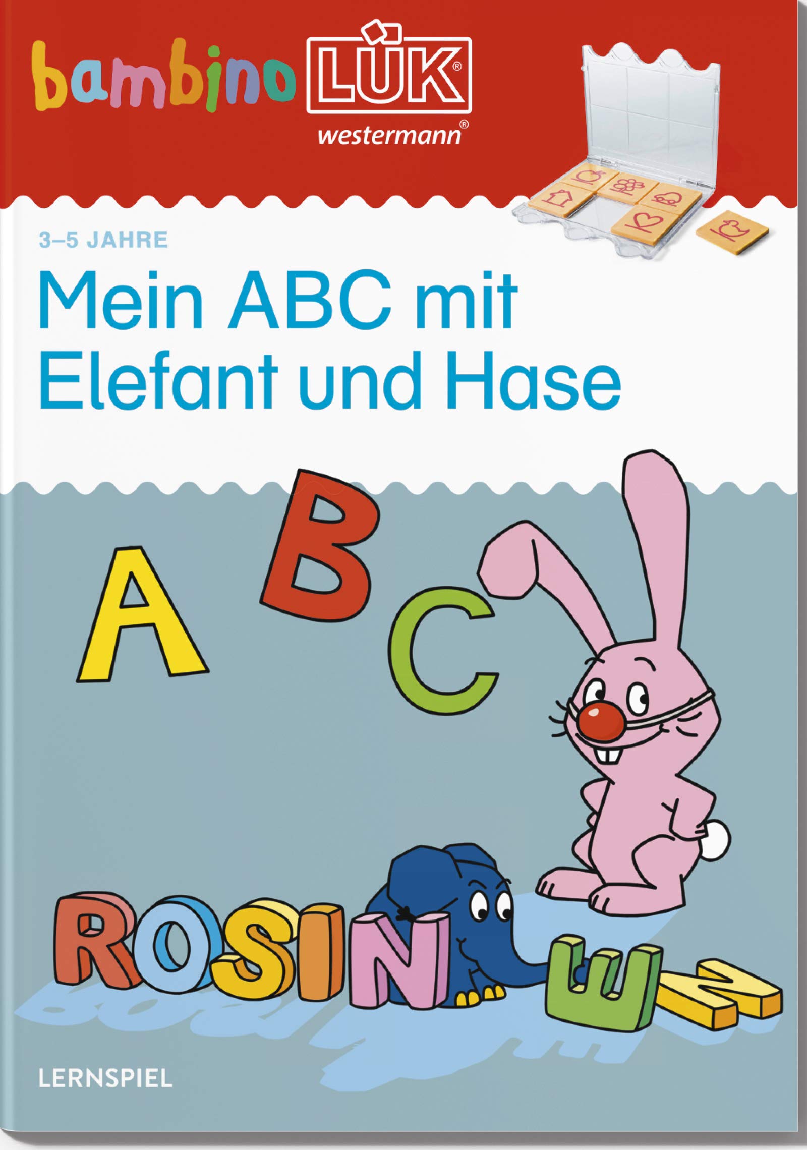 bambinoLÜK. Vorschule: Mein ABC mit Elefant und Hase: 4/5/6 Jahre