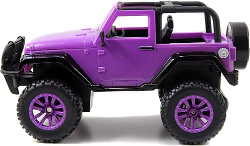 Miniatura 8 de Jada Toys girlmazing Big Foot Jeep RC Vehículo escala 116 color morado