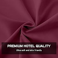 Vista 3 de FreshCulture Sábanas encimeras individuales solo paquete de 2 Sábanas planas de calidad de hotel Microfibra cepillada Ultra suave y transpirable