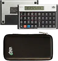 Calculadora financeira HP 12C Platinum + capa protetora WYNGS preta