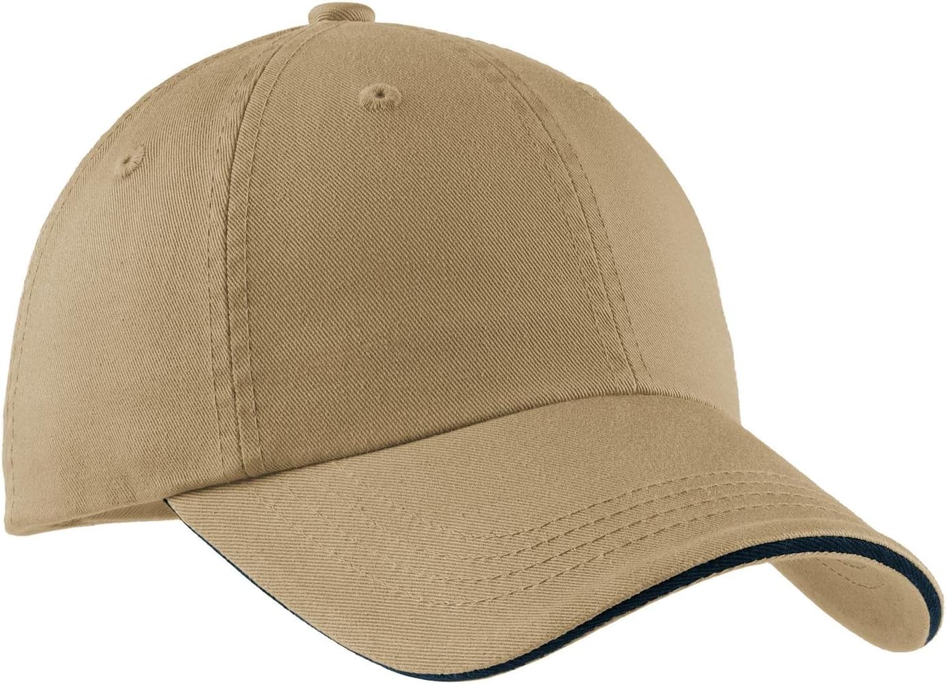 Port AuthoritySandwich Bill Cap with Striped Closure. C830 [Apparel]