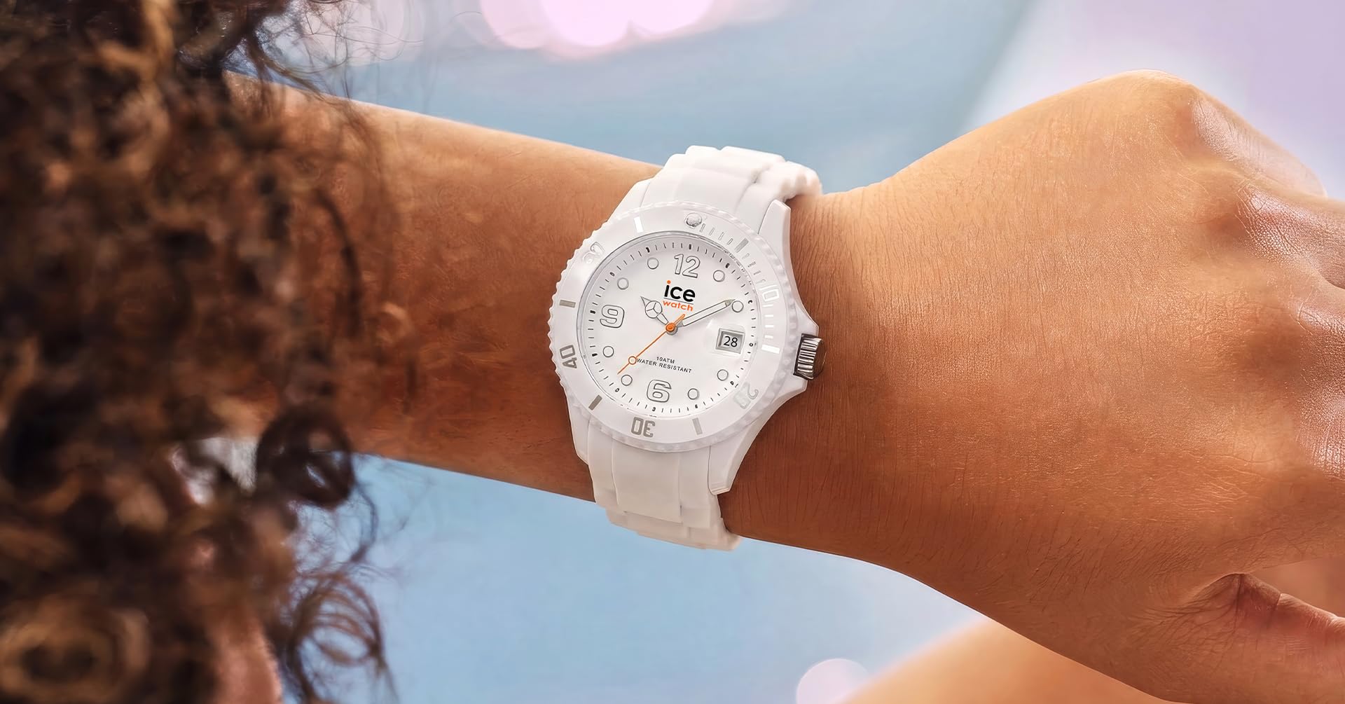 Ice-Watch - ICE forever White - Weiße Damenuhr mit Silikonarmband
