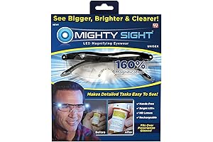 Ontel Mighty Sight LED Magnifying Eyewear: See the World in a Whole New Way