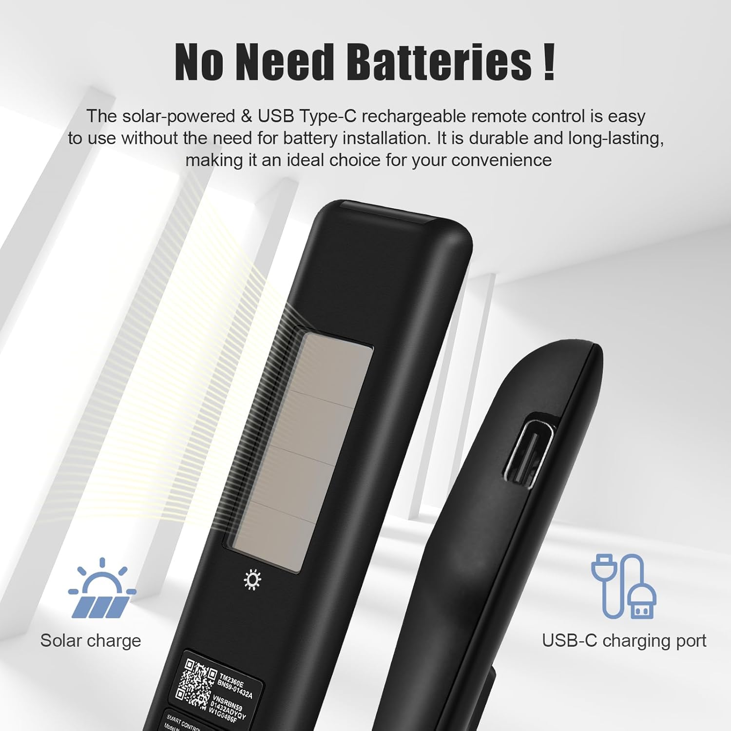 New BN59-01432A Solar TV Remote Control Replacement for Samsung Neo QLED 8K HDR Smart TVs, with Voice,2023 image 3 of 6 B0CZ3744FG