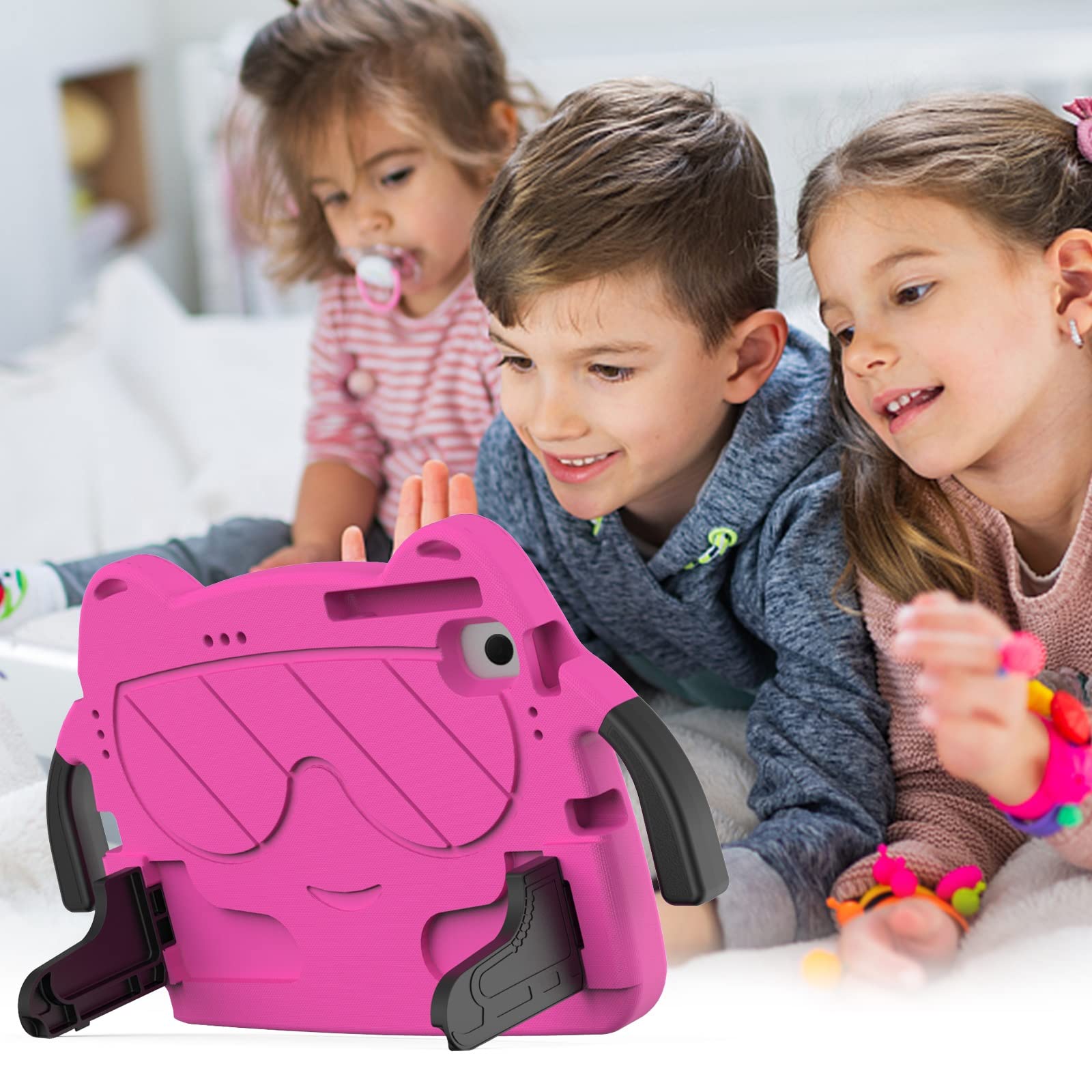 Couverture de tablette Étui de protection léger en EVA compatible avec Samsung Galaxy Tab A7 10,4 pouces (SM-T500/T505/T507) Housse résistante aux chocs compatible avec les enfants – Coque de tablette