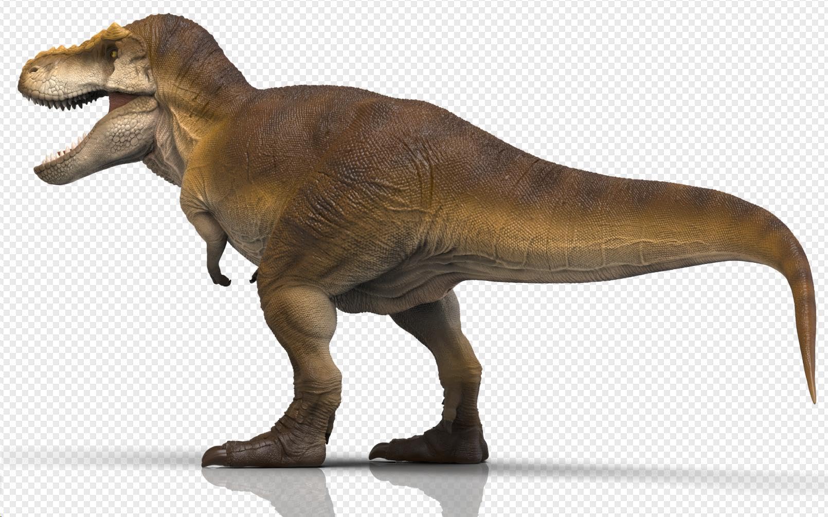 RECUR15" T-Rex Osborne Prehistoric Dinosaur Models - Realistic Tyrannosaurus Rex Figurine Dino Play Toy for Display with Movable Jaw Deluxe