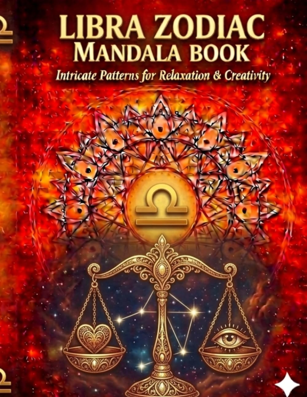 Libra Zodiac Mandala Book: Astrological Patterns for Soulful Coloring (Zodiac Mandala Series)