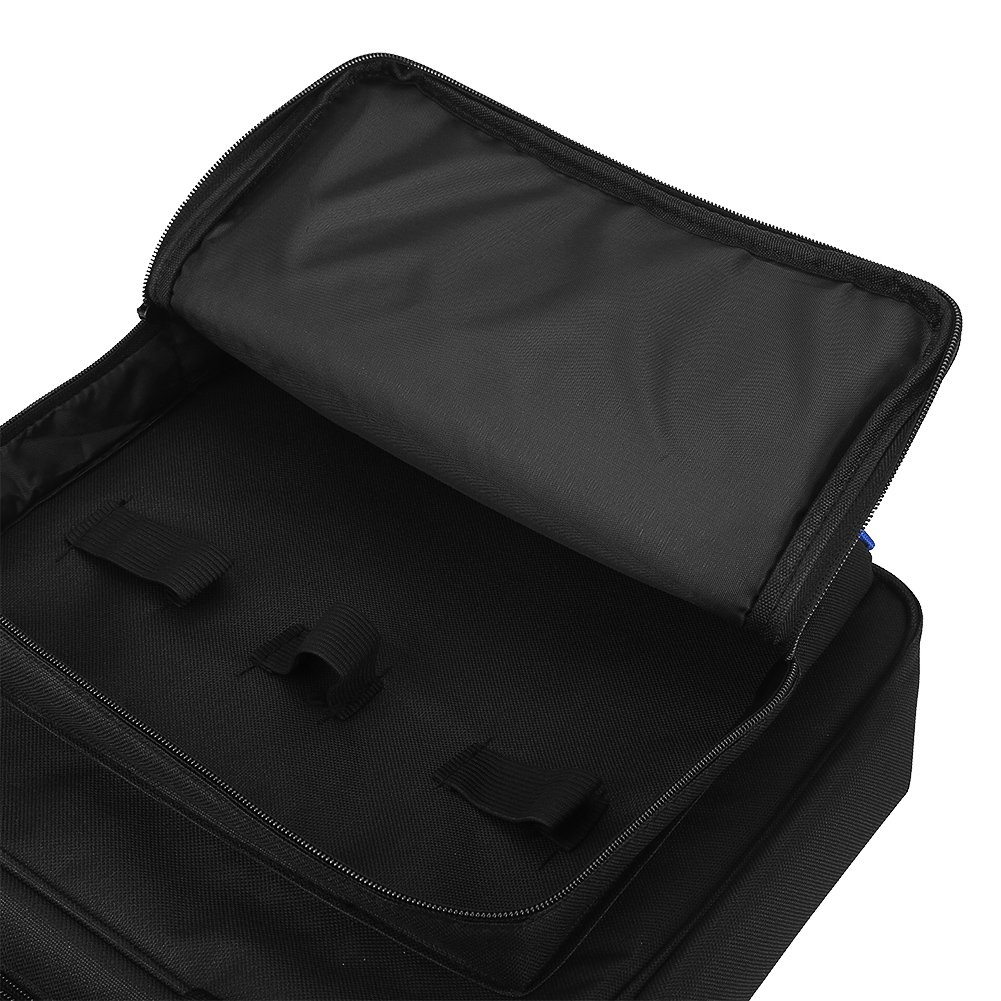 Sac de Rangement PS4 Sac à Main Sac Bandoulière Réglable en Nylon Sac de Transport Imperméable pour Playstation 4 et Accessoires