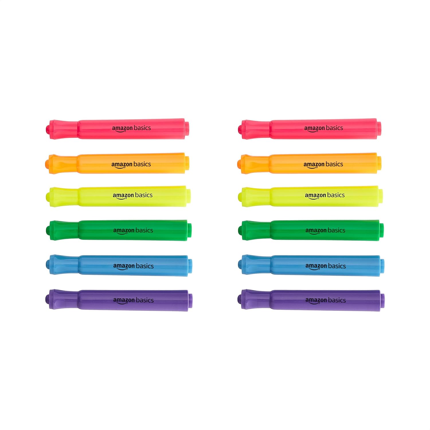 Amazon Basics Tank Style Highlighters Chisel Tip