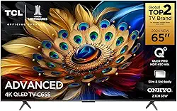 TCL QLED SMART TV 65' C655 4K UHD GOOGLE TV DOLBY VISION ATMOS