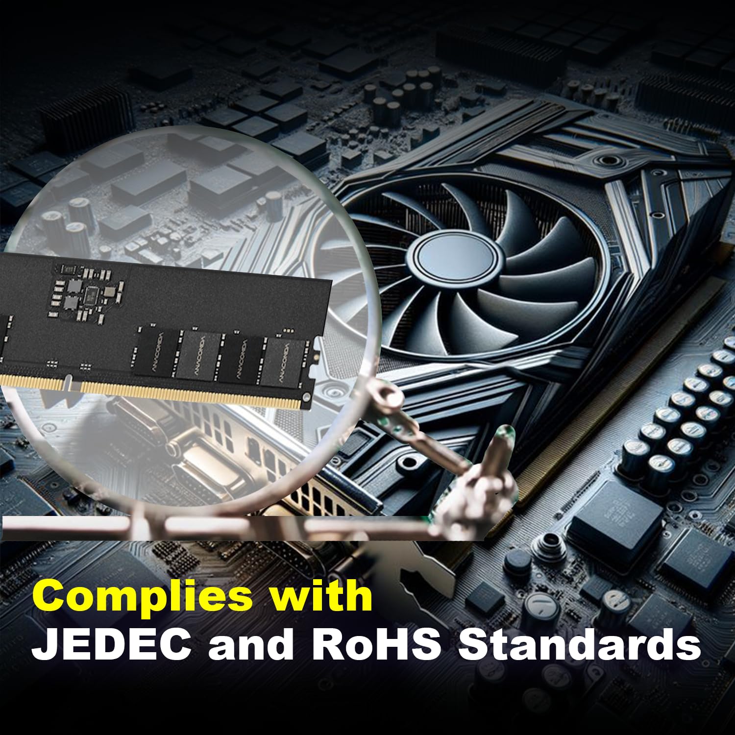 ANACOMDA Standard UDIMM DDR5 288-Pin PC RAM Memory 5600MHz CL46 16GB Modello di memoria desktop Made in Taiwan