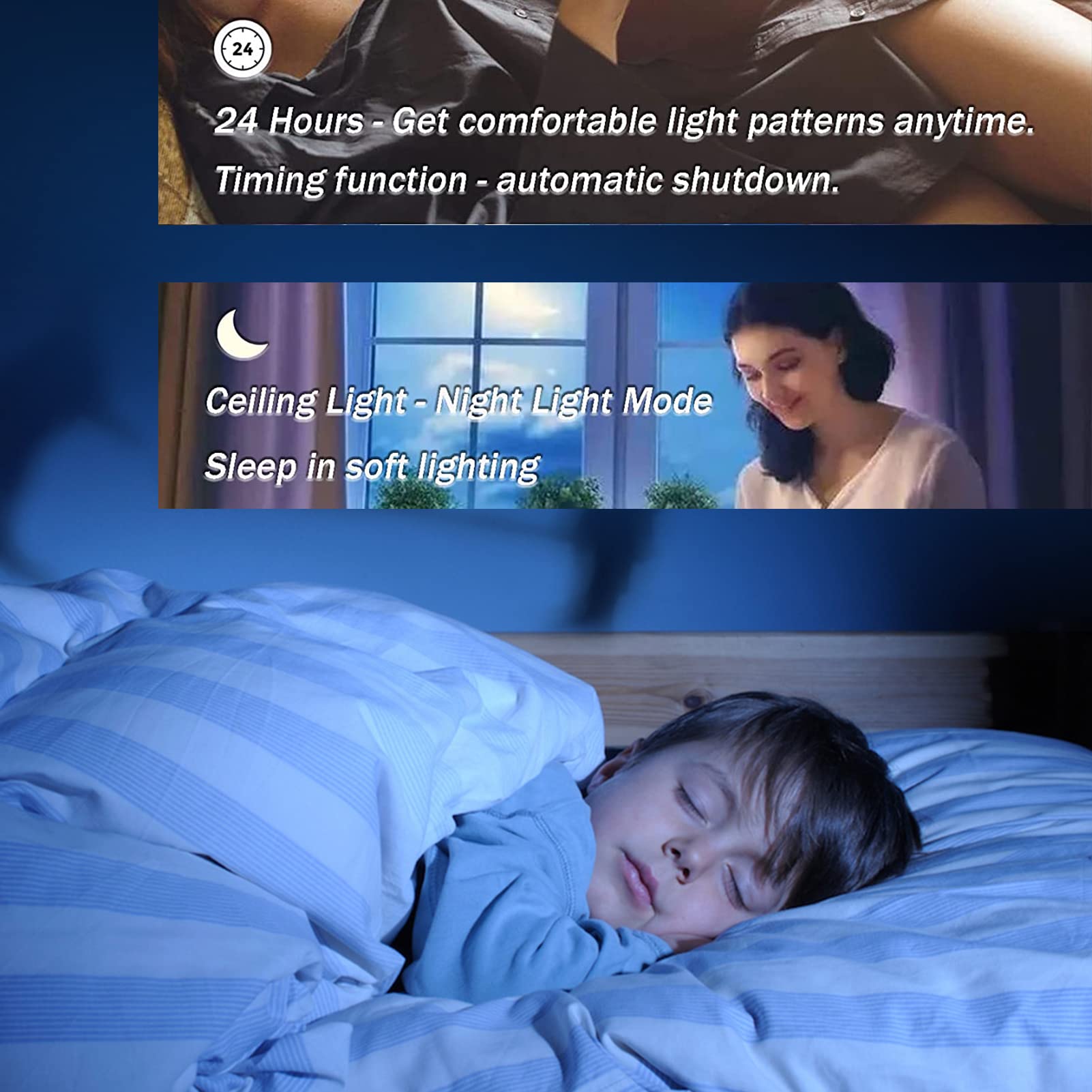 Narwhal Plafoniera LED Soffitto Dimmerabile Anello Design Moderna Lampadari, Lampade a Sospensione e Plafoniere Bianco per Soggiorno Camera da letto Cucina Commerciali Lampadario con Telecomando