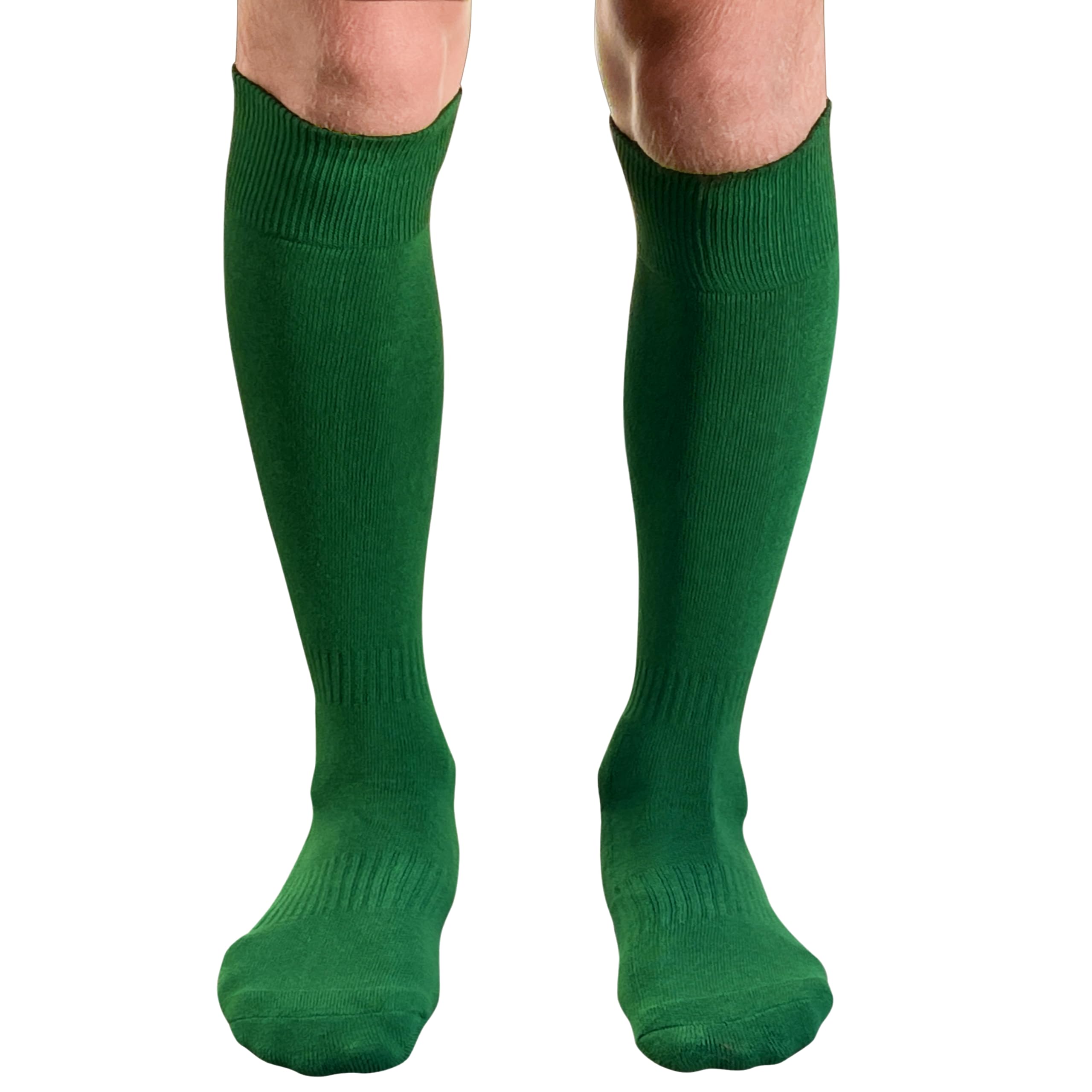 COUVER Cotton Terry-Cushioned Knee High Baseball Softball Multi-Sports Socks, 1 Pair