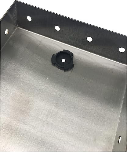 Miniatura 3 de Point of POS Kitchen - Estante para impresora de acero inoxidable 304, 6.5 pulgadas de ancho x 10 pulgadas de largo, plateado, POS304166510