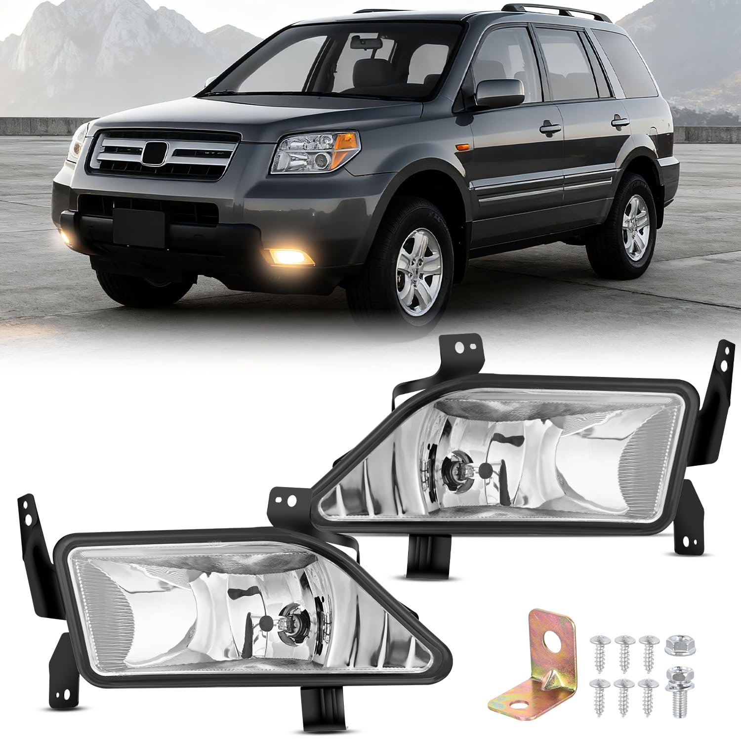 Nilight Fog Lights Assembly