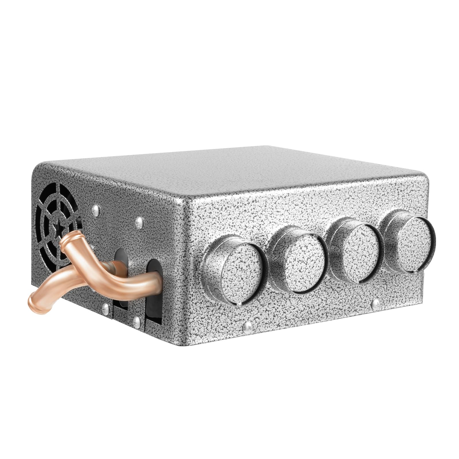 Chauffage Universel 12V pour Voiture – Appareil de Chauffage Haute Performance avec Tubes en Cuivre & Double Ventilateur Turbo – Écoénergétique, pour Voitures, Camions & Camping-Cars