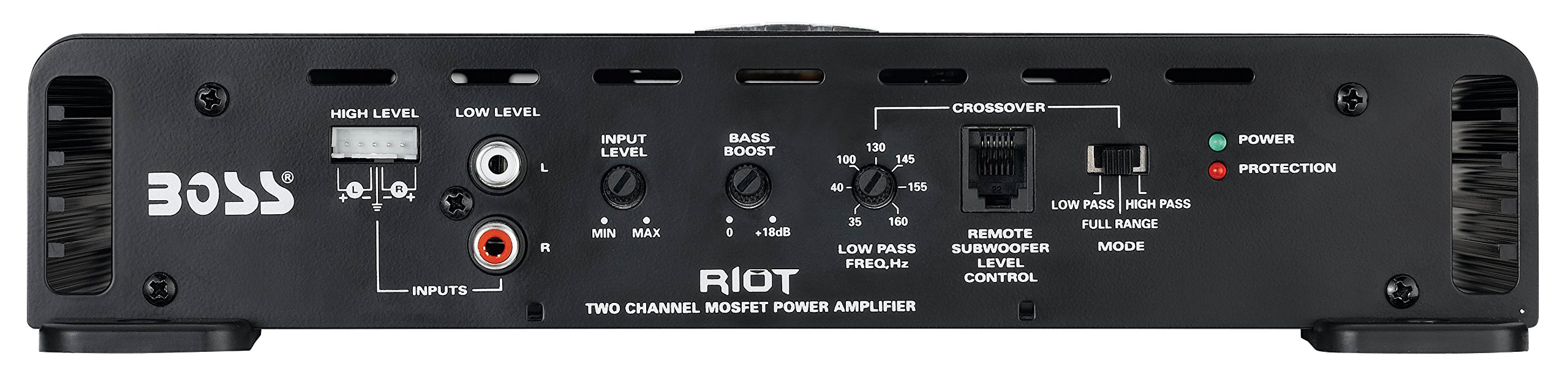 BOSS Audio Systems R4002 Riot Series Car Audio Stereo Amplifier 800