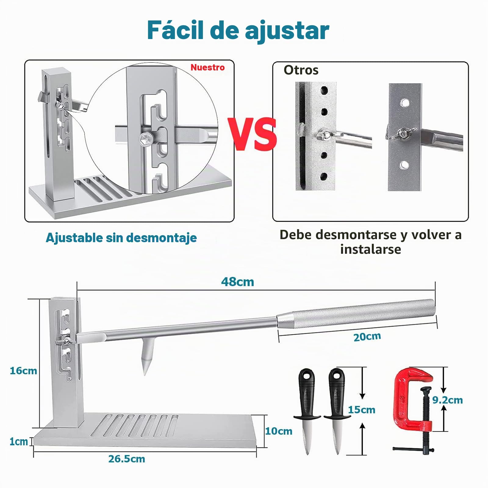 Oyster Shucker,Juego de herramientas para abrir ostras de acero inoxidable, profesional, herramienta para mariscos para restaurantes y hogares.