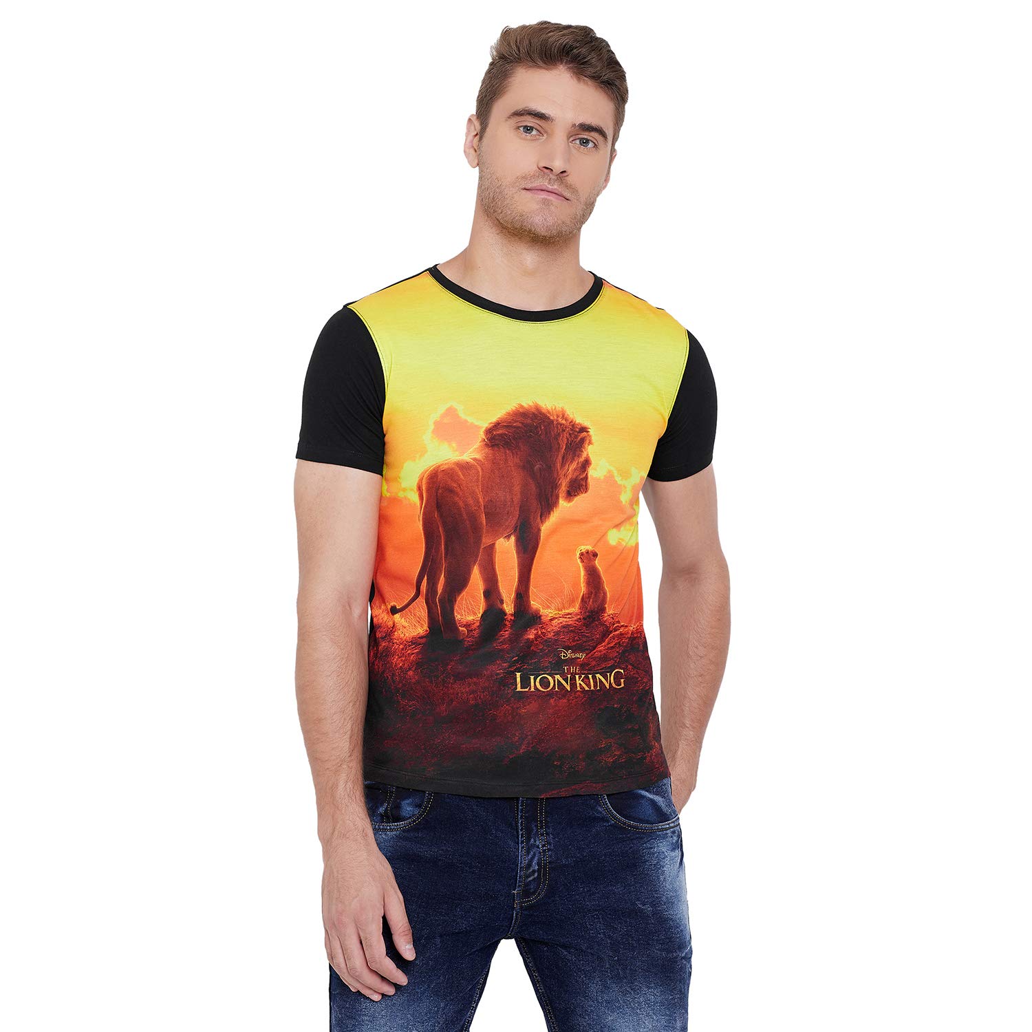 Lion King by Wear Your Mind Men T-Shirt
