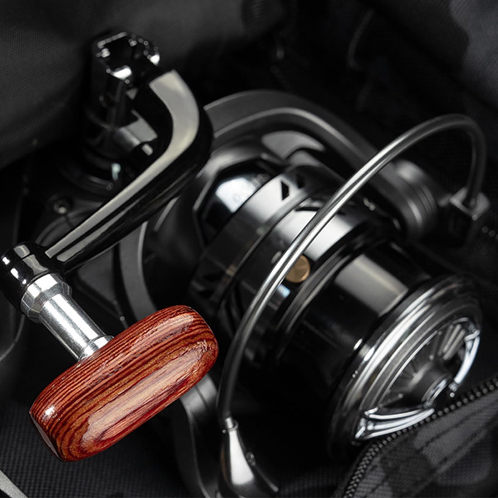 Manivelle rotative pour moulinet - Poignée de manivelle électrique - Accessoires de pêche