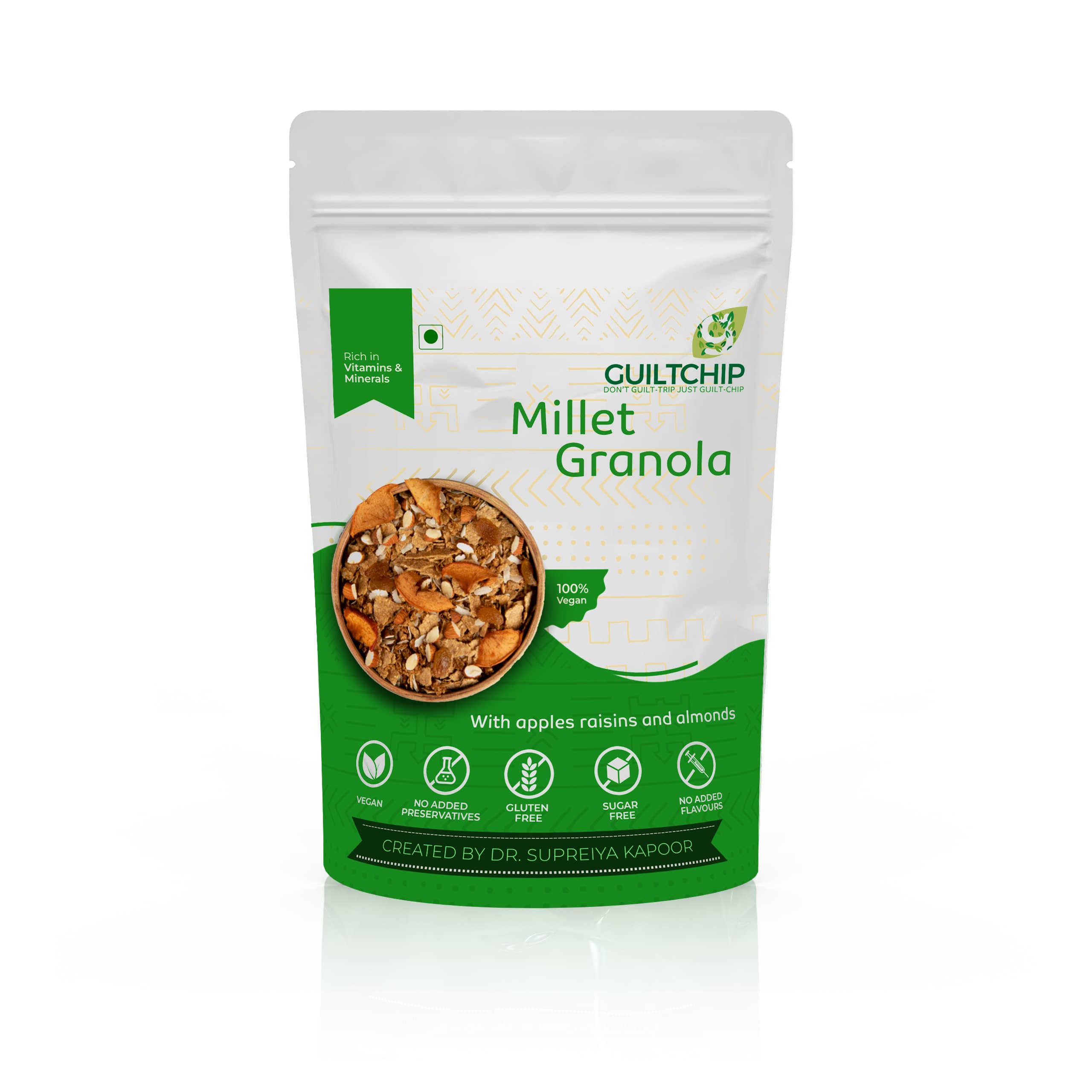 V R Organics Snacks Granola - Apple, Raisins, Almonds, 190g, 100% Natural, Crunchy Healthy, Rich Protein, Carbohydrate Antioxidant, Gluten Free Oil Free & Vegan, Cereal for kids and adults (B0C9Q7DP5D) Amazon Price History, Amazon Price Tracker