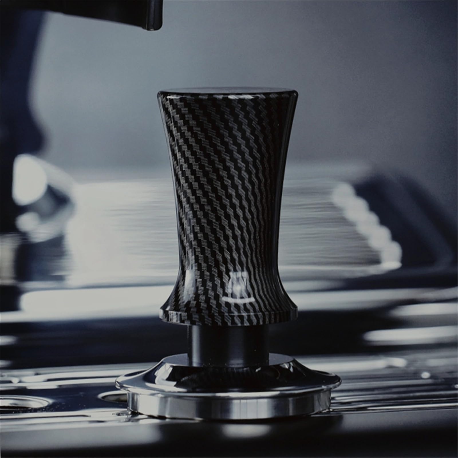 Compatible con BEARR Espresso Coffee Tamper Profundidad ajustable calibrada(53MM Flat)
