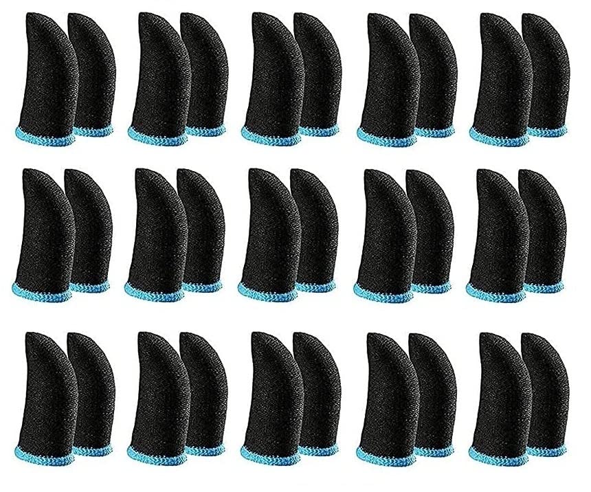 Free Fire//PubG Mobile Game Finger Sleeve 15 Pairs (Multicolor)-image-36