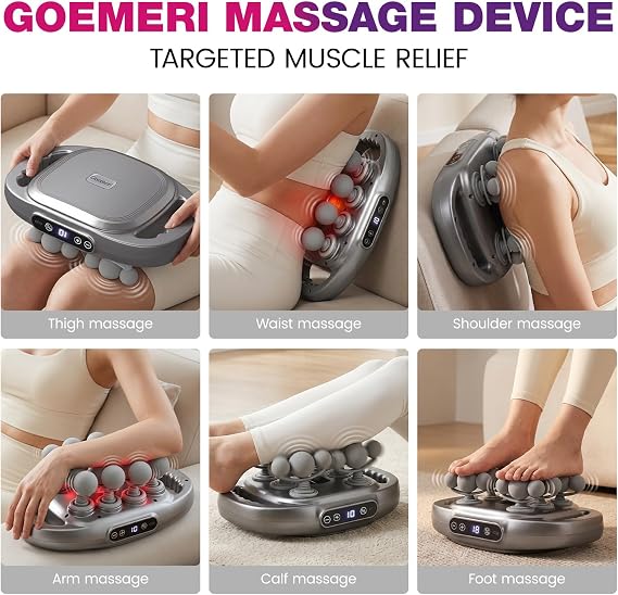 Goemeri 18-Head Massage Gun deep Tissue,