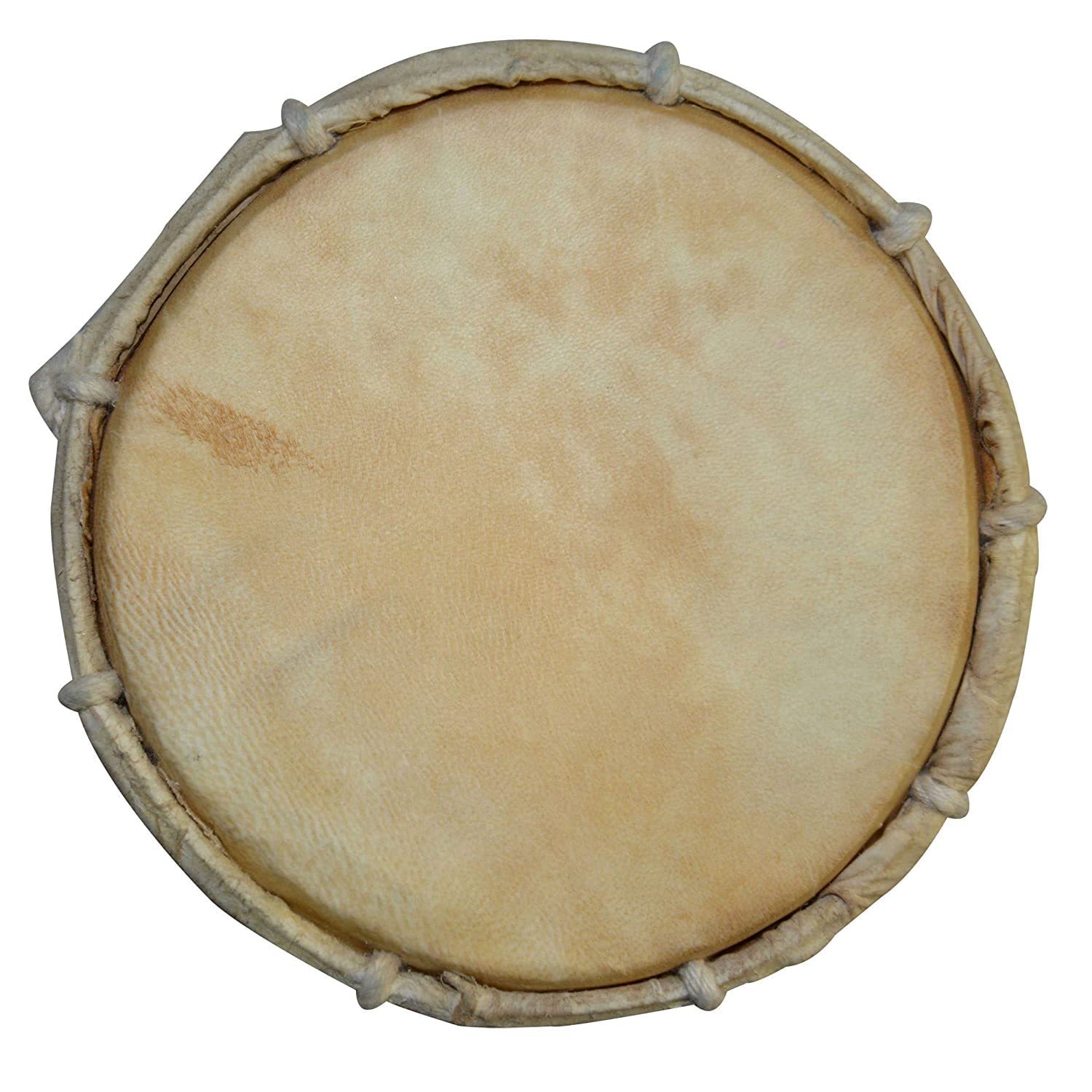 Damroo Damru tamburo signore Shiva tamburo sacro pooja oggetto induismo con pelle di capra 12,7 cm