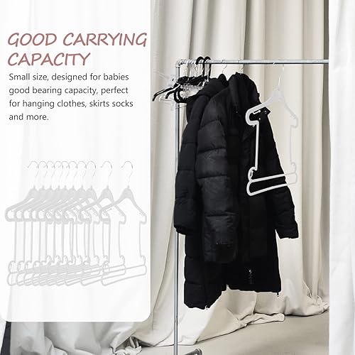 Miniatura 5 de Perchas para pantalones, perchas de plástico para niños, perchas de plástico para ropa de guardería, perchas para ropa de bebé, perchas de plástico,