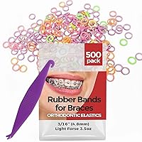 Vista 11 de Bandas de goma de ortodoncia para aparatos ortopédicos – Bandas elásticas de goma de dientes de alta calidad para aparatos ortopédicos, arreglar