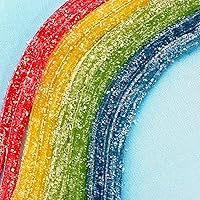 Vista 6 de Sour Punch Pajitas ácidas arcoíris, 2 onzas (paquete de 24)