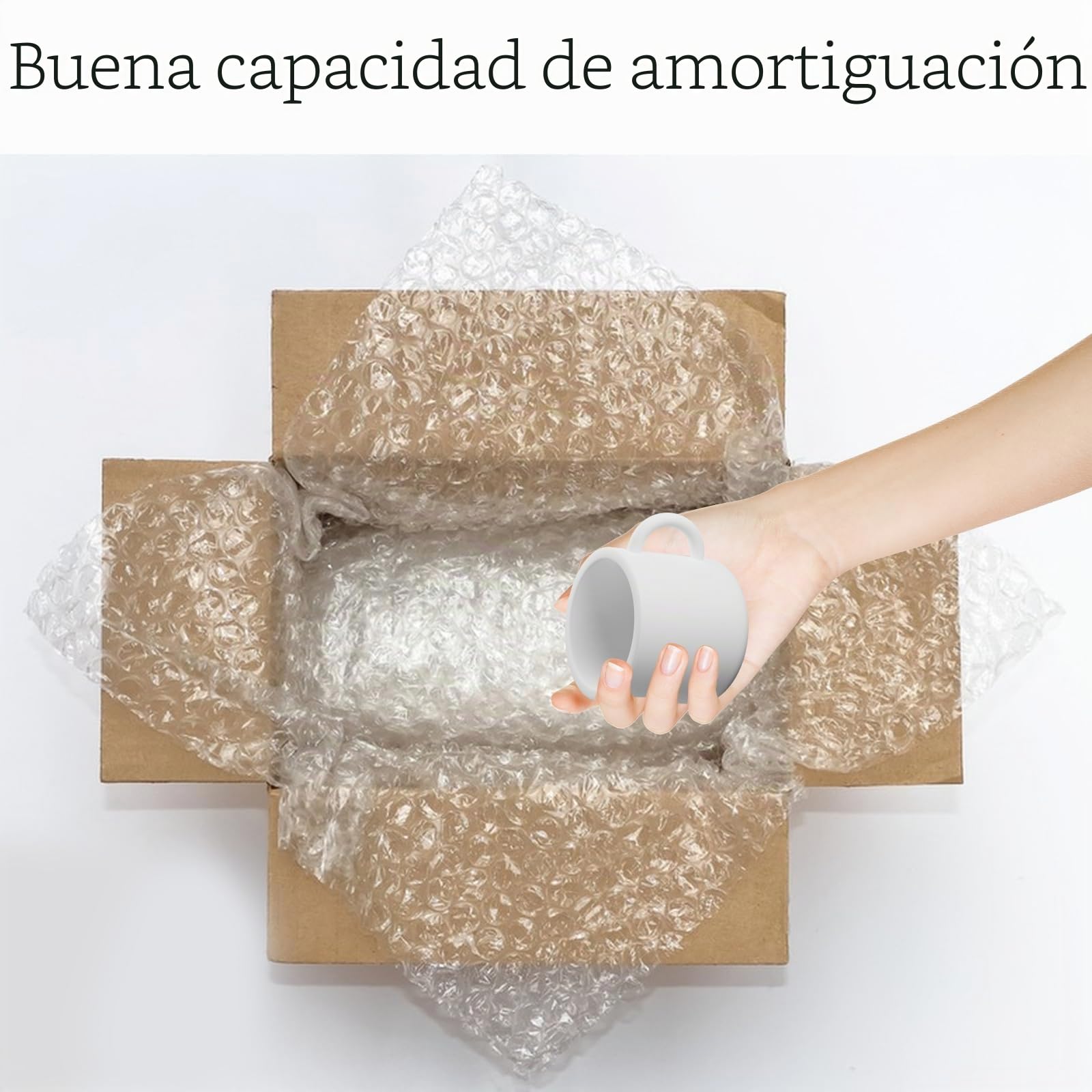 YAYODS 50 Bolsas de Burbujas de Plástico - 300 x 400 mm Película de Embalaje de Plástico de Burbujas para Envío y Almacenamiento