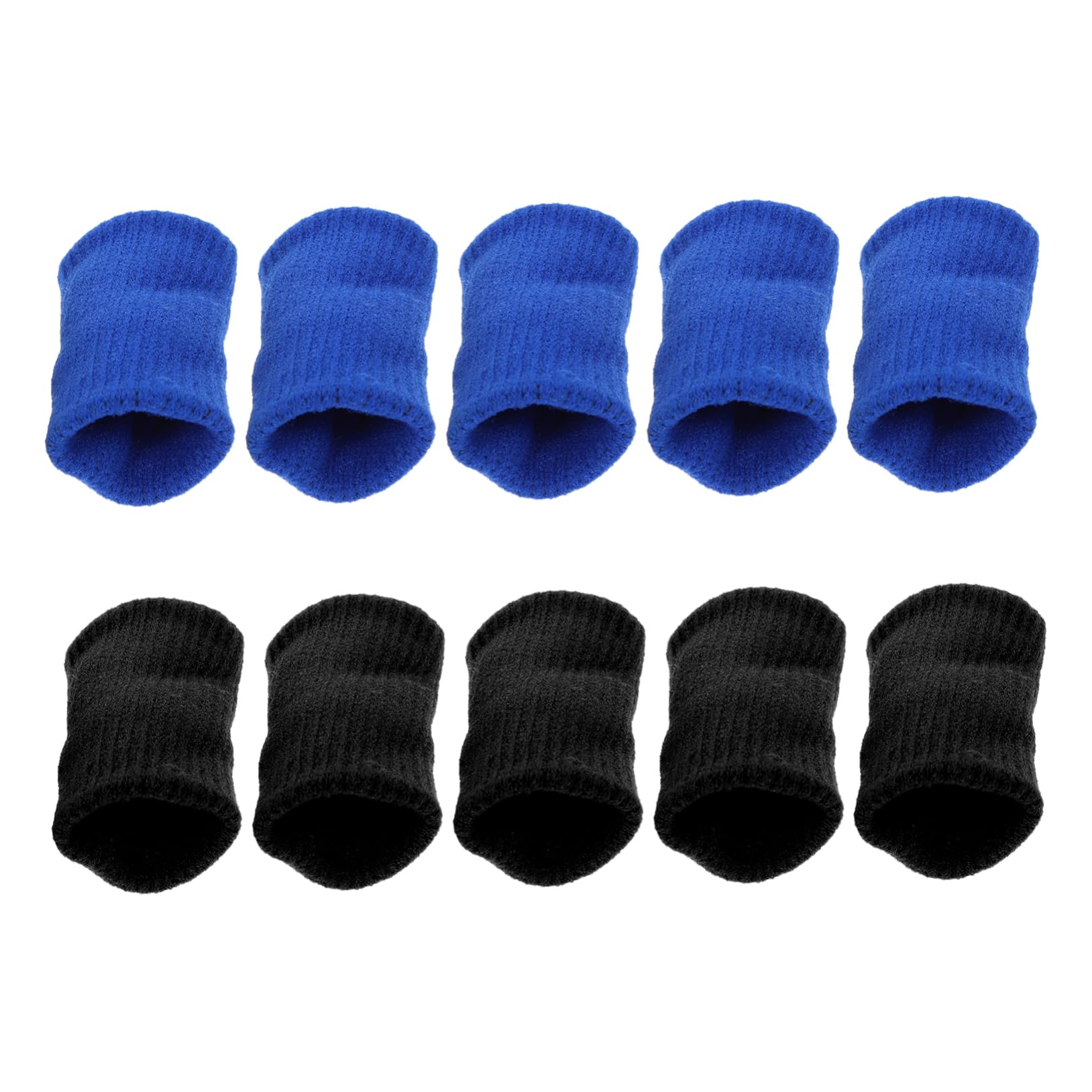 WOFASHPURET 10 Pcs Nylon Finger Protectors Breathable Sports Finger Guards for Enhanced Grip and Injury Prevention Lengthened Design for Sports Activities