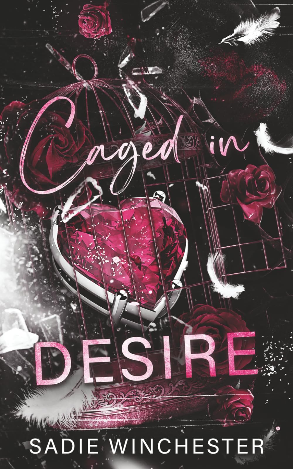 Caged in Desire: A Dark, Forced-Proximity Valentine's Day Novella