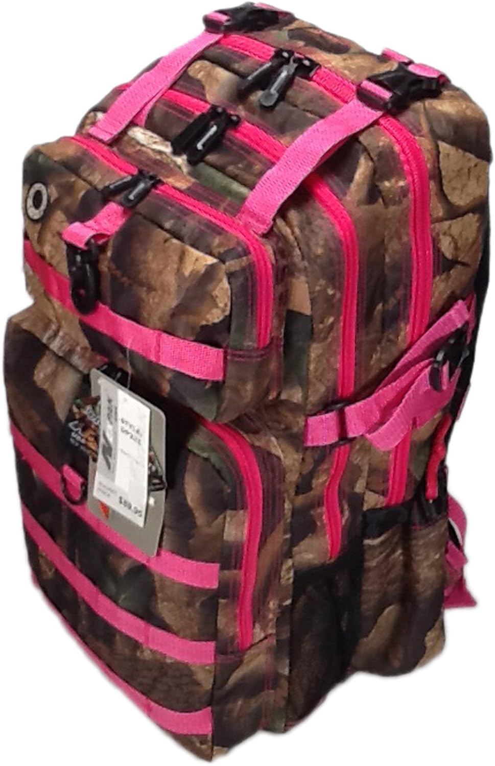 21inch 2000 cu in Great Hunting Camping Hiking Backpack DP321 DCPK Pink DIGITAL CAMOUFLAGE