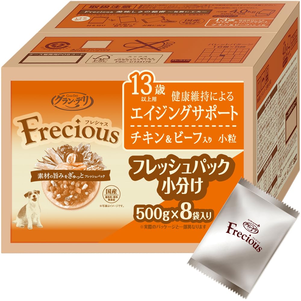 グラン・デリ フレシャス (Frecious) ドッグフード ドライ [13歳以…