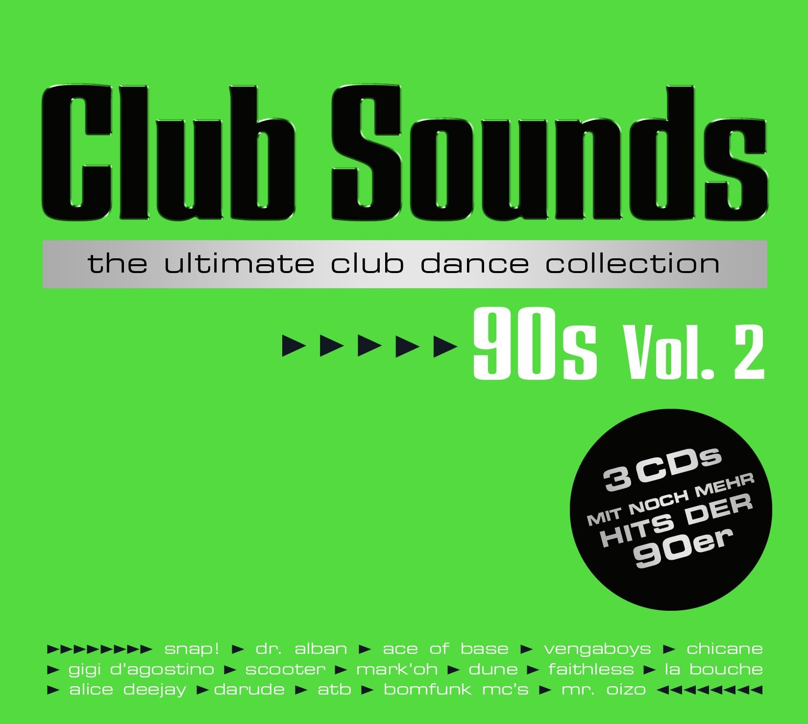 Club Sounds 90s,Vol.2 Audio CD – Audiobook, 29 Jan. 2016