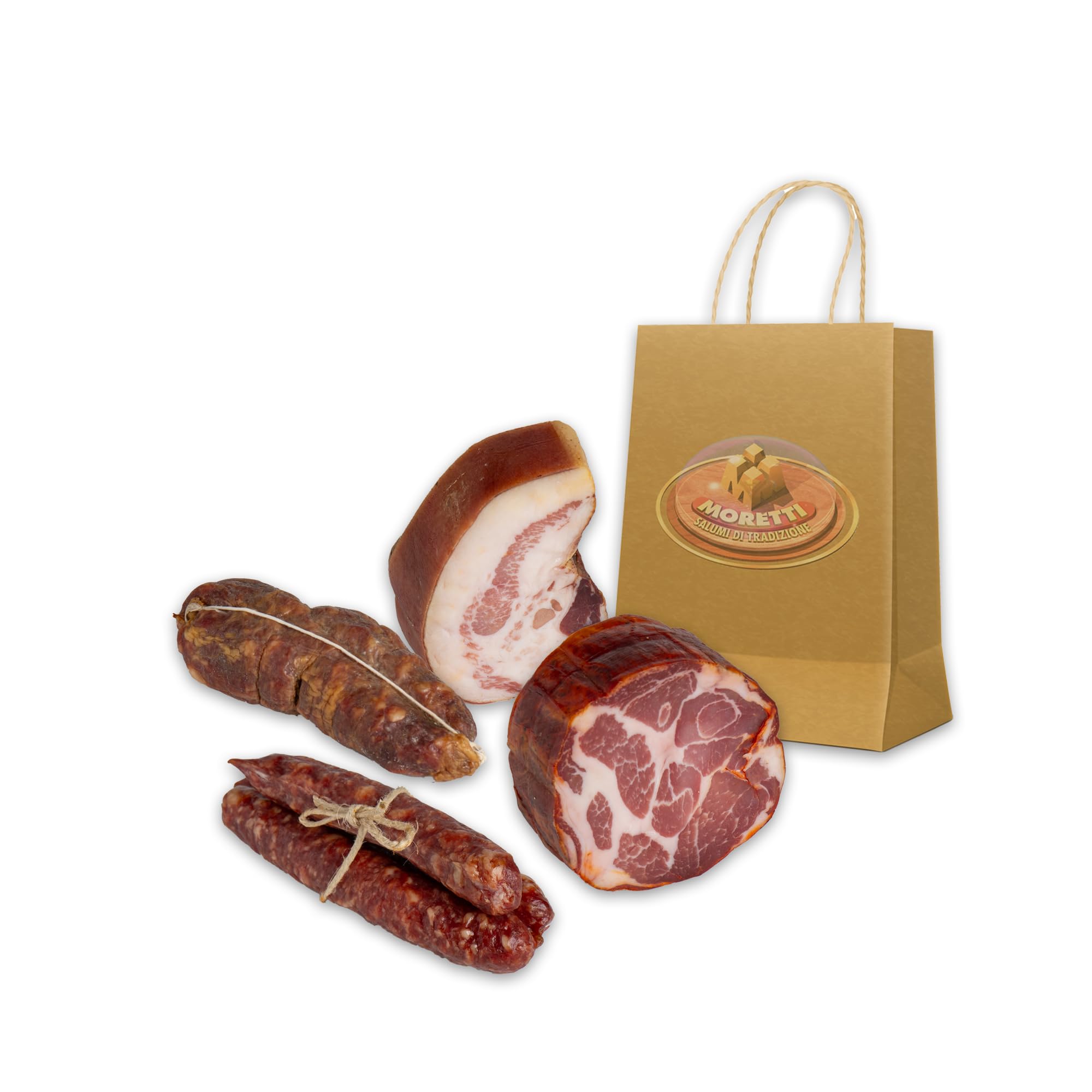 Moretti® Panier de Noël Artisanal avec Charcuterie et Fromages – Parfait pour les Cadeaux de Noël 2024, les Pique-niques d'Été et les Apéritifs – Inclut des Cadeaux. (PANIER POUR PLANCHES)