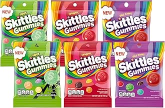 Gummies Variety Pack (Sour, Original, & Wild Berry) (Pack of 6) Variety Pack