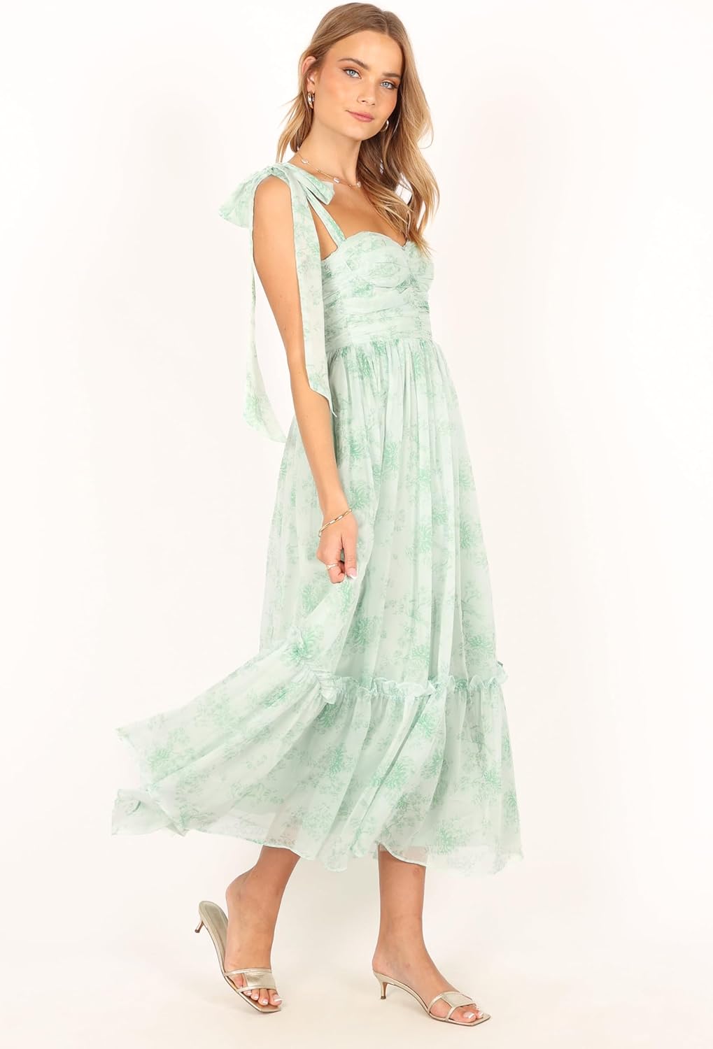 Petal & Pup Womens Floret Midi Dress - Image 8