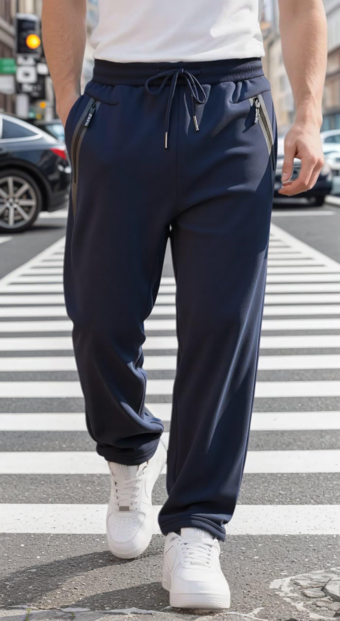 Jogginghose Herren Gefütterte Winter Thermo Sporthose