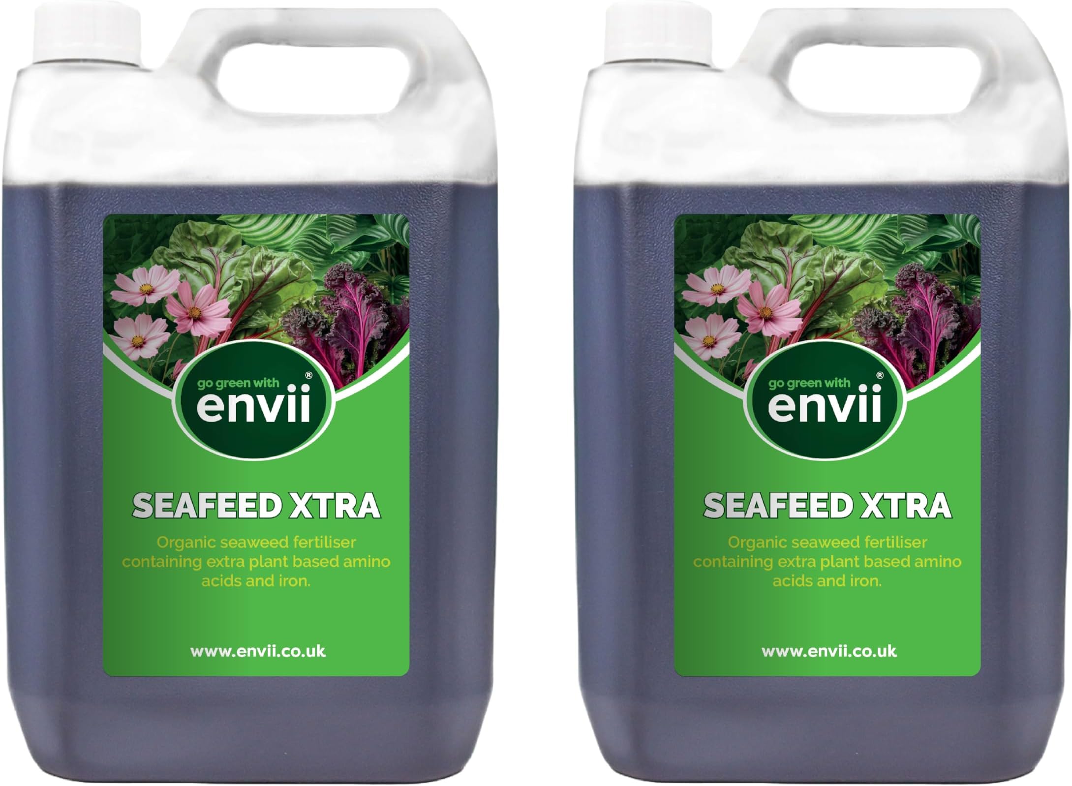 SeaFeed Xtra – Organic Seaweed Fertiliser, Liquid Outdoor Plant Food Ideal for all Plants, Lawns, Gardens and House Plants, Rich in Additional Nutrients, 10L