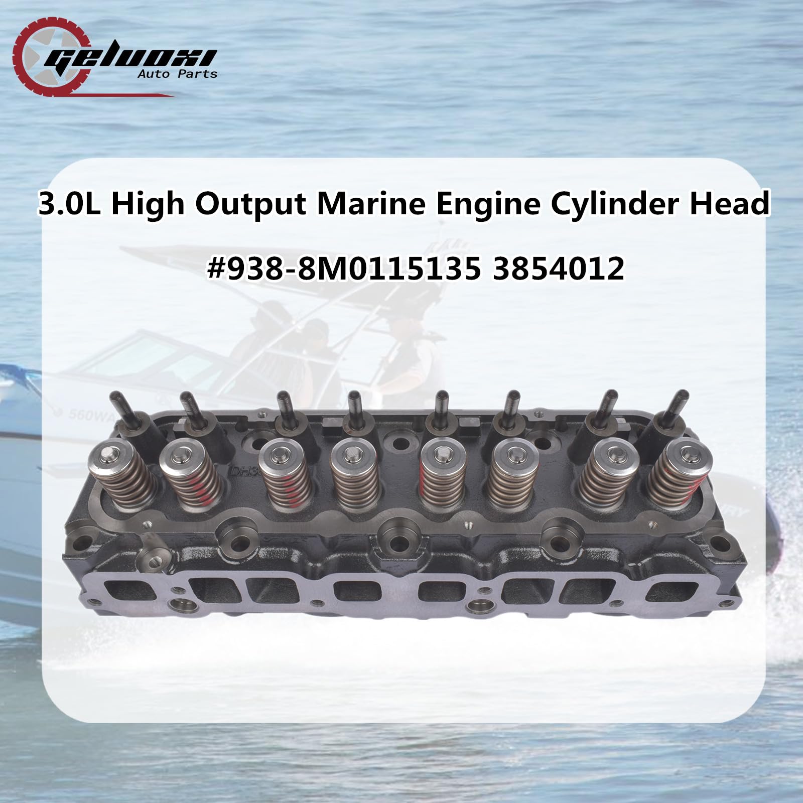 Amazon.com: GELUOXI 3.0L High Output Marine Engine Cylinder Head 