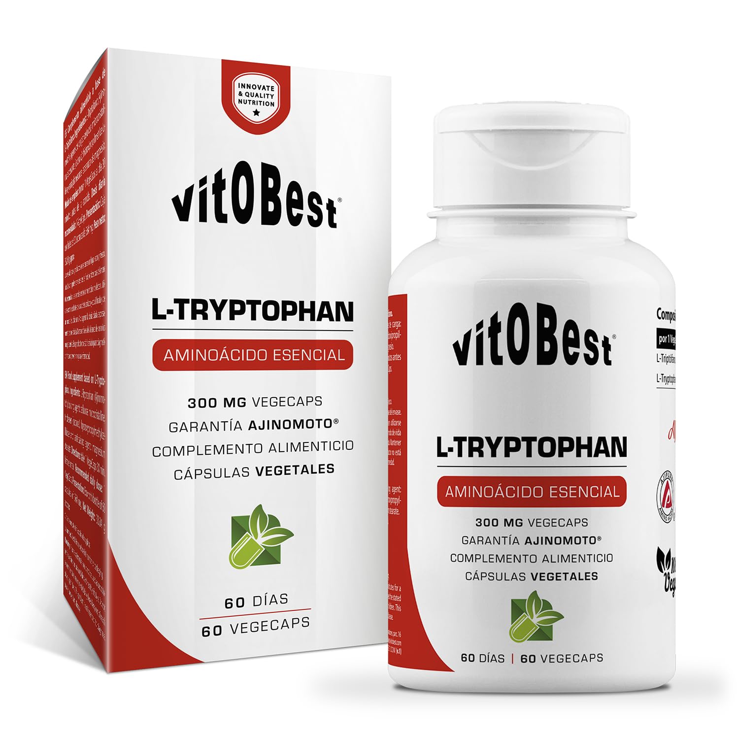 Vit.​O.​Best L-​Triptofano 300 Mg 60 Caps 300 g