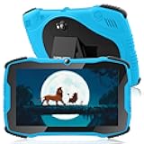 TOPELOTEK Kids Tablet for Toddlers 7IN Children's Tablets with Case Included, Educational Tablets for Kids with WiFi, Dual Camera, Parental Controls, Shock Proof Child Tablet for Toddler Boys Girls